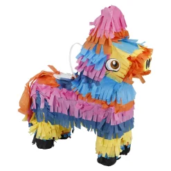 NANU-NANA Geburtstag*Pinata Mini, Esel, Höhe 19.5 Cm