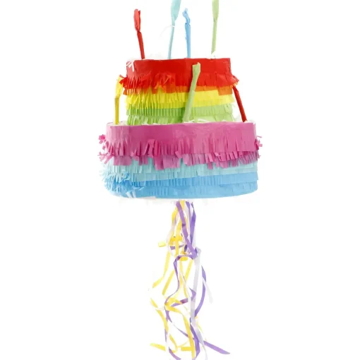 NANU-NANA Geburtstag|Geschenkideen*Pinata Motiv, Geburtstagskuchen, Höhe 23 Cm