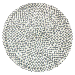 NANU-NANA Küche*Platzset Aurora, Rund/blau, 38 Cm