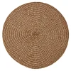 NANU-NANA Küche*Platzset Olana, Rund/braun, 38 Cm