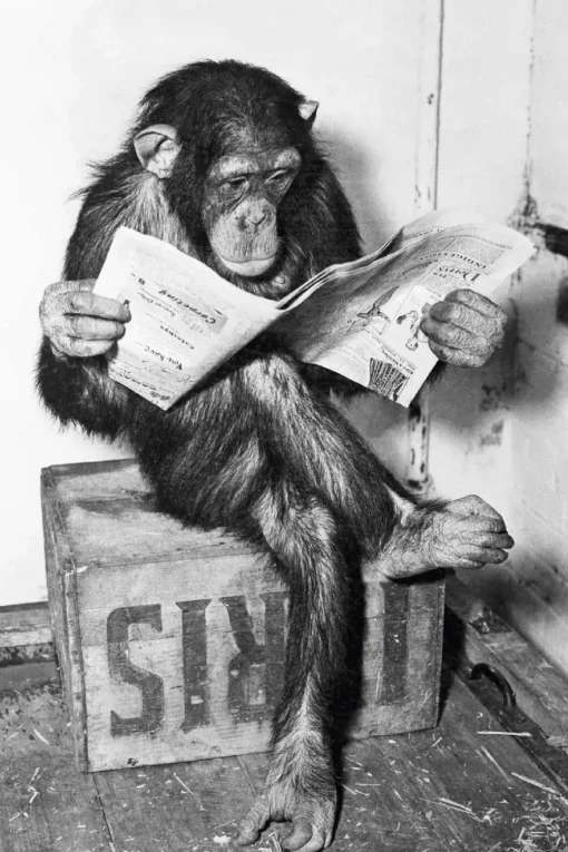 NANU-NANA Poster*Poster Ape News, Nr. 159