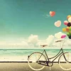 NANU-NANA Poster*Poster Balloon Bike, Nr. 149