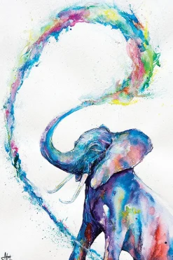 NANU-NANA Weihnachtsgeschenke|Poster*Poster Elephant - Marc Allante, Nr. 104