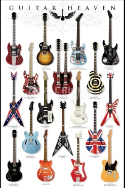 NANU-NANA Poster*Poster Guitar Heaven, Nr. 86