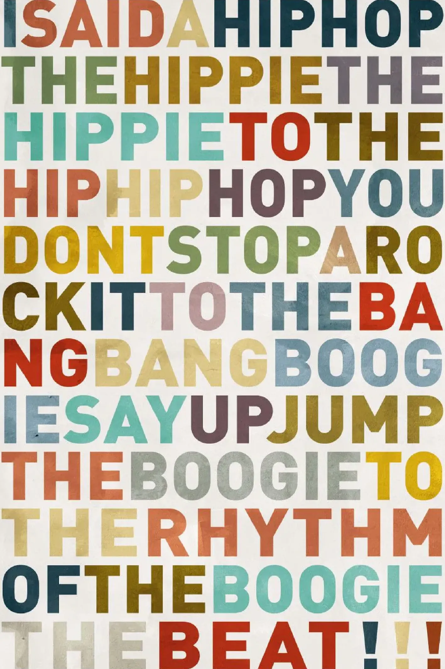 NANU-NANA Poster*Poster Hip Hop Hippie, Nr. 143