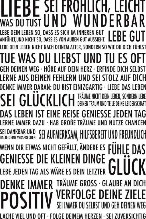 NANU-NANA Poster*Poster Immer Positiv, Nr. 61