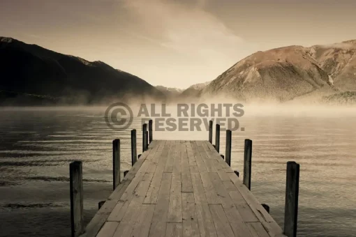NANU-NANA Poster*Poster Jetty - Lake Rotoiti, Nr. 174