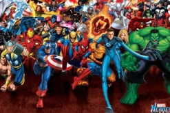 NANU-NANA Poster*Poster Marvel Heroes - Attack, Nr. 13