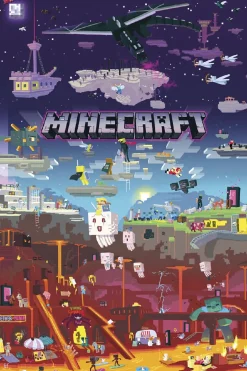 NANU-NANA Poster*Poster Minecraft World Beyond, Nr. 224