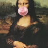 NANU-NANA Poster*Poster Mona Lisa Bubblegum, Nr. 211