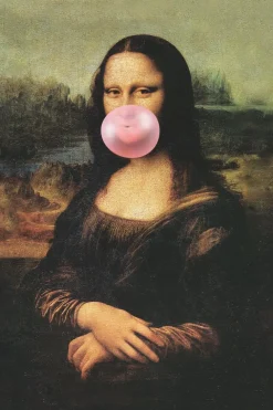 NANU-NANA Poster*Poster Mona Lisa Bubblegum, Nr. 211