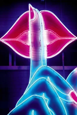 NANU-NANA Poster*Poster Neon Lips, Nr. 69