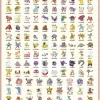 NANU-NANA Geschenkideen|Poster*Poster Pokemon, Kanto 151 English, Nr. 8