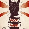 NANU-NANA Poster*Poster Rock Hard, Nr. 227