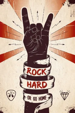 NANU-NANA Poster*Poster Rock Hard, Nr. 227