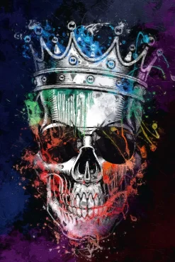 NANU-NANA Poster|Weihnachtsgeschenke*Poster Skull Crown, Nr. 99