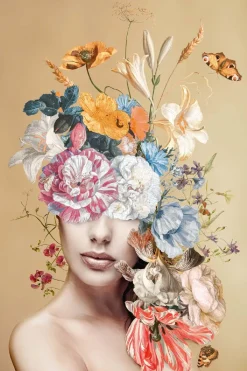 NANU-NANA Poster*Poster Trendy Floral Lady, Nr. 116