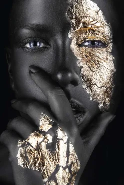 NANU-NANA Poster*Poster Women Gold Hands, Nr. 15