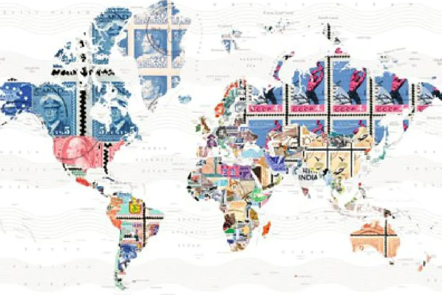 NANU-NANA Poster*Poster World Of Stamps, Nr. 186