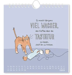 NANU-NANA Kalender & Planer|Weihnachtsgeschenke*Postkarten Kalender, 2025, Der Frühe Vogel