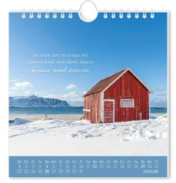 NANU-NANA Kalender & Planer|Weihnachtsgeschenke*Postkarten Kalender, 2025, Strandgut
