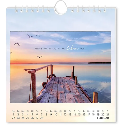 NANU-NANA Kalender & Planer|Weihnachtsgeschenke*Postkarten Kalender, 2025,Traumtage