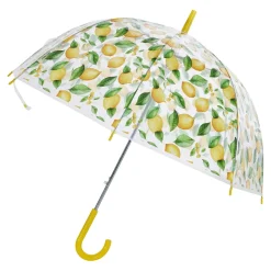 NANU-NANA Reisen|Outdoor & Garten*Regenschirm Transparent, Zitrone