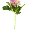 NANU-NANA Vasen & Kunstblumen|Frühlingsdeko*Rose, 30 Cm, Alt-rosa