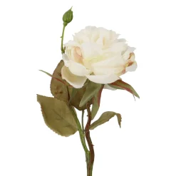 NANU-NANA Vasen & Kunstblumen|Herbstdeko*Rose Mathilda, Creme, 45 Cm