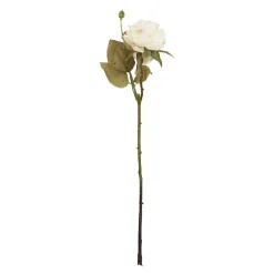 NANU-NANA Vasen & Kunstblumen|Herbstdeko*Rose Mathilda, Creme, 45 Cm