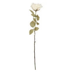 NANU-NANA Vasen & Kunstblumen|Herbstdeko*Rose Theresa, Creme, 63 Cm