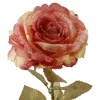NANU-NANA Vasen & Kunstblumen|Herbstdeko*Rose Theresa, Orange, 63 Cm