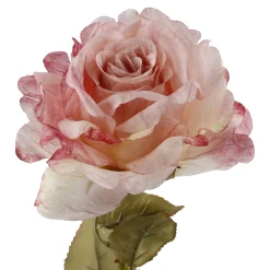 NANU-NANA Vasen & Kunstblumen|Herbstdeko*Rose Theresa, Rosa, 63 Cm