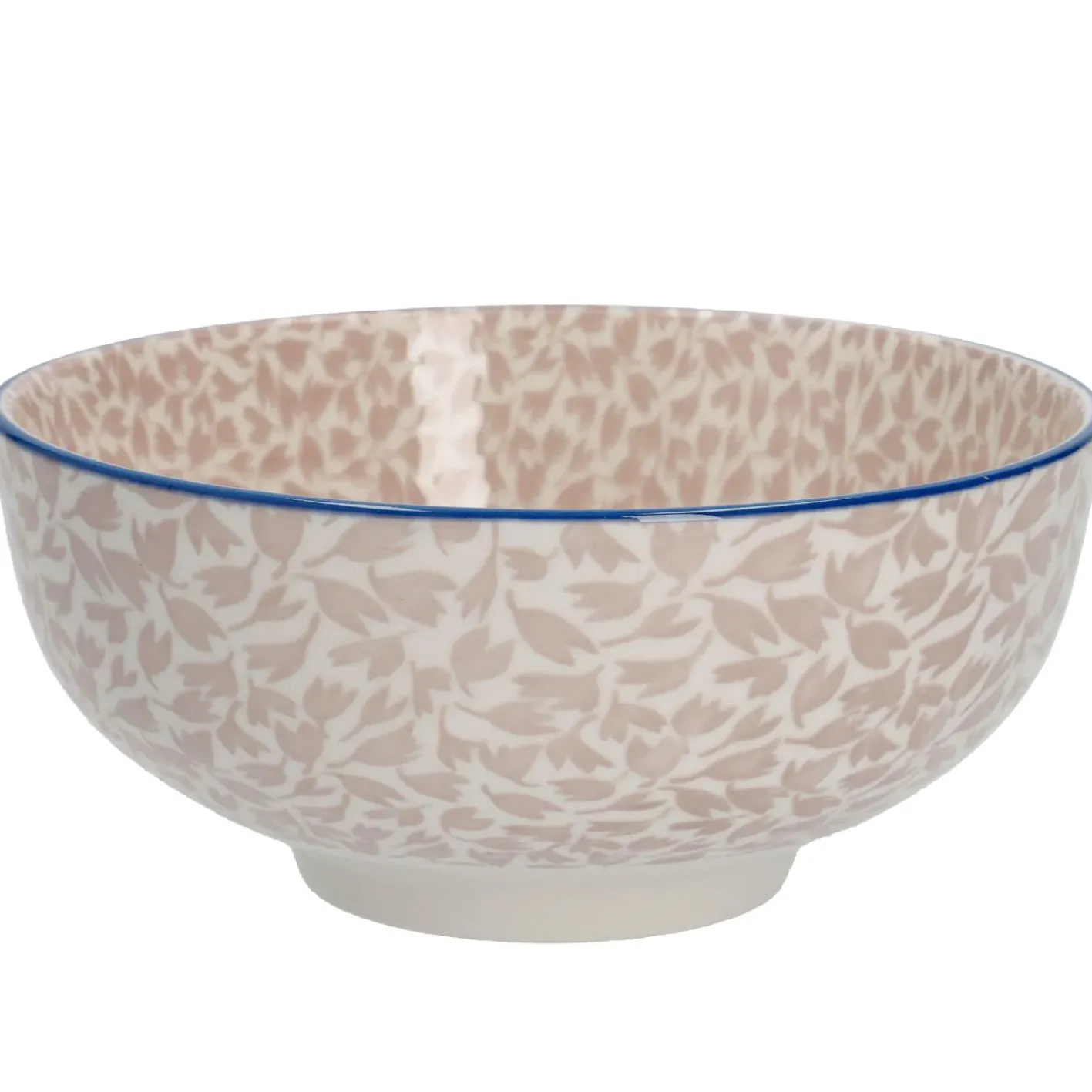 NANU-NANA Küche*Schale China, 680 Ml, Rosa, Tulpen, 15 Cm