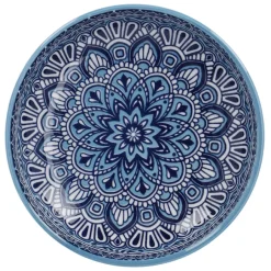 NANU-NANA Küche*Schale China, Flach, Blau/hellblau, 15 Cm