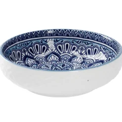 NANU-NANA Küche*Schale China, Flach, Blau/hellblau, 12 Cm