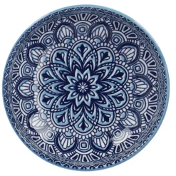 NANU-NANA Küche*Schale China, Flach, Blau/hellblau, 12 Cm