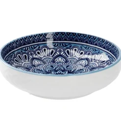 NANU-NANA Küche*Schale China, Flach, Blau/hellblau, 9 Cm