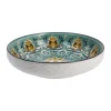 NANU-NANA Küche*Schale China, Flach, Grün/braun, 15 Cm