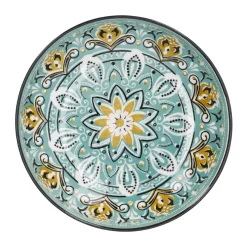NANU-NANA Küche*Schale China, Flach, Grün/braun, 12 Cm