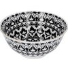 NANU-NANA Küche*Schale China, Groß, Schwarz/weiß, Orient