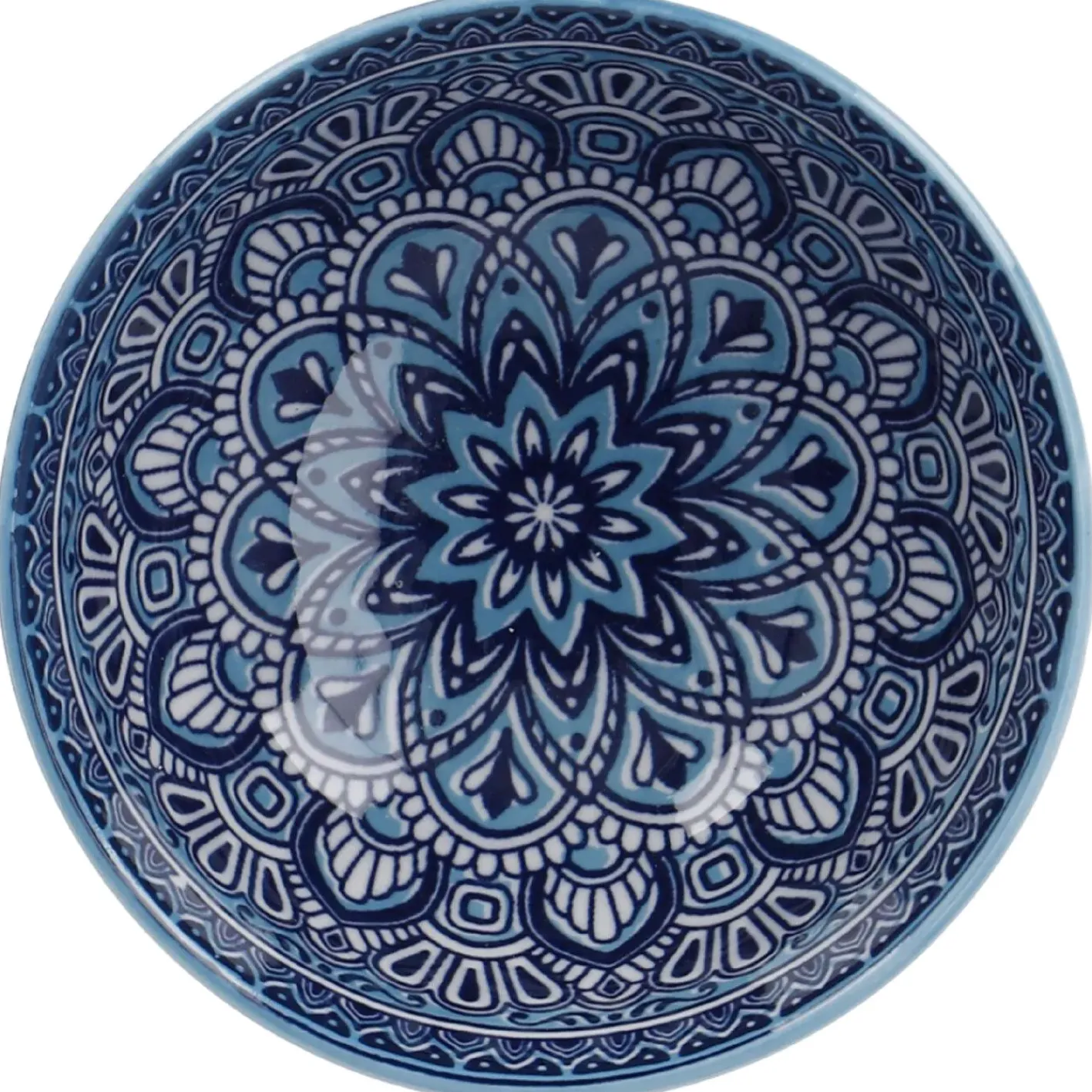 NANU-NANA Küche*Schale China, Hoch, Blau/hellblau, 9.5 Cm
