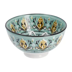 NANU-NANA Küche*Schale China, Hoch, Grün/braun, 9.5 Cm