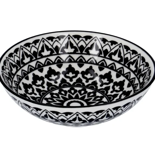 NANU-NANA Küche*Schale China, Tief, Orient, Schw/wss, 13 Cm