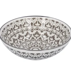 NANU-NANA Küche*Schale China, Tief, Orient, Dunkelgrau/wss, 13 Cm