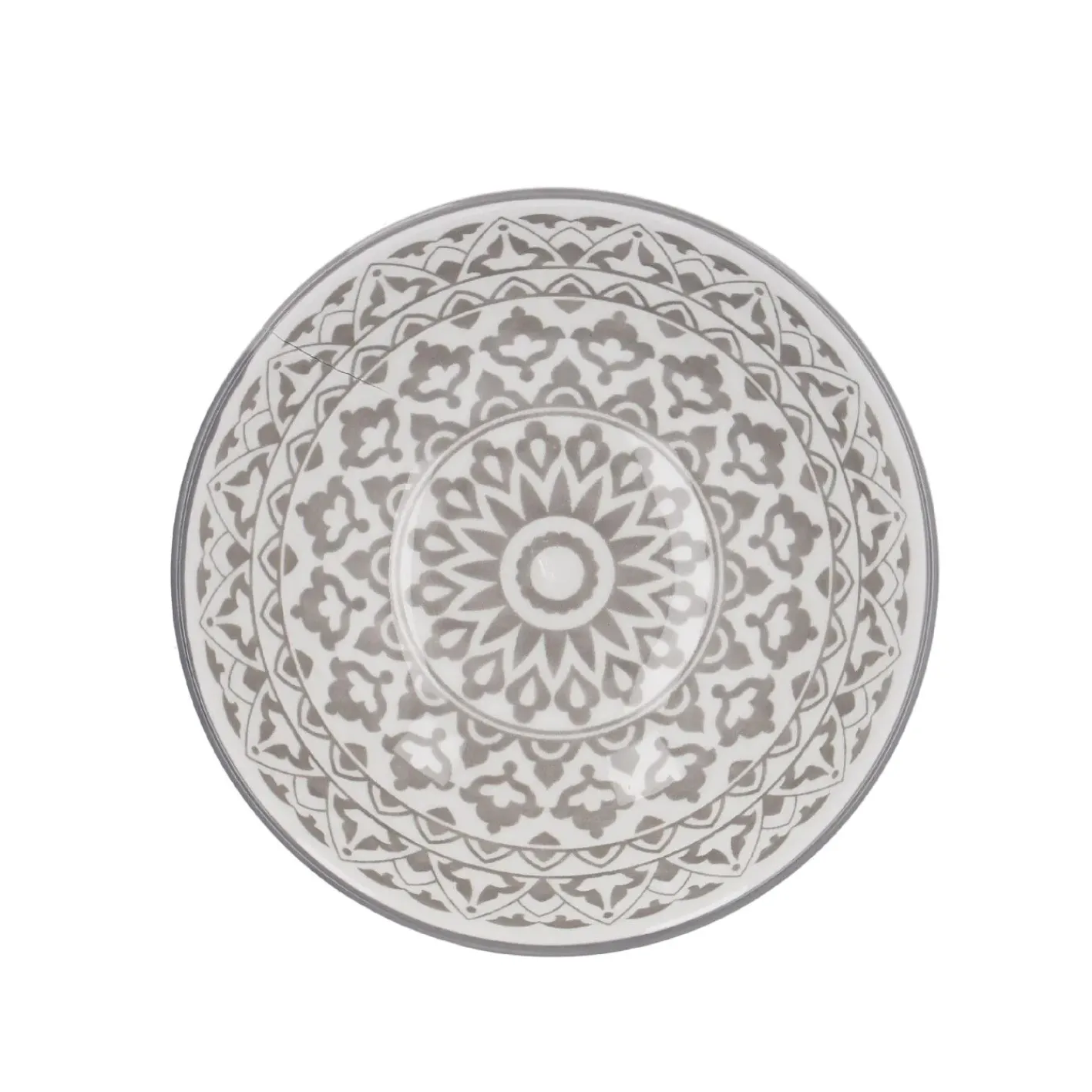 NANU-NANA Küche*Schale China, Tief, Orient, Dunkelgrau/wss, 13 Cm