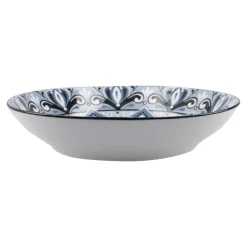 NANU-NANA Küche*Schale Lisa, Flach, Blau, 20 Cm