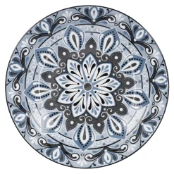 NANU-NANA Küche*Schale Lisa, Flach, Blau, 20 Cm