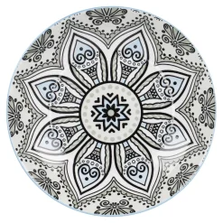 NANU-NANA Küche*Schale Lisa, Flach, Grün, 20 Cm