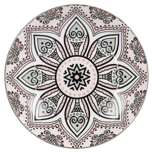 NANU-NANA Küche*Schale Lisa, Flach, Rosa, 20 Cm